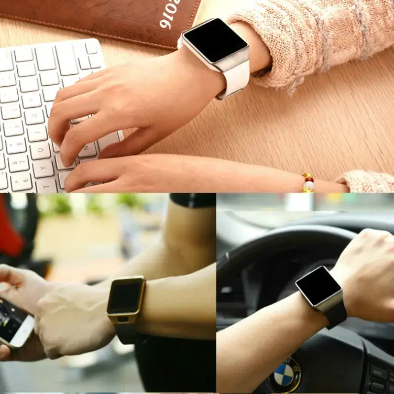 1.54" Bluetooth Smartwatch Black Rose Gold - Image 4