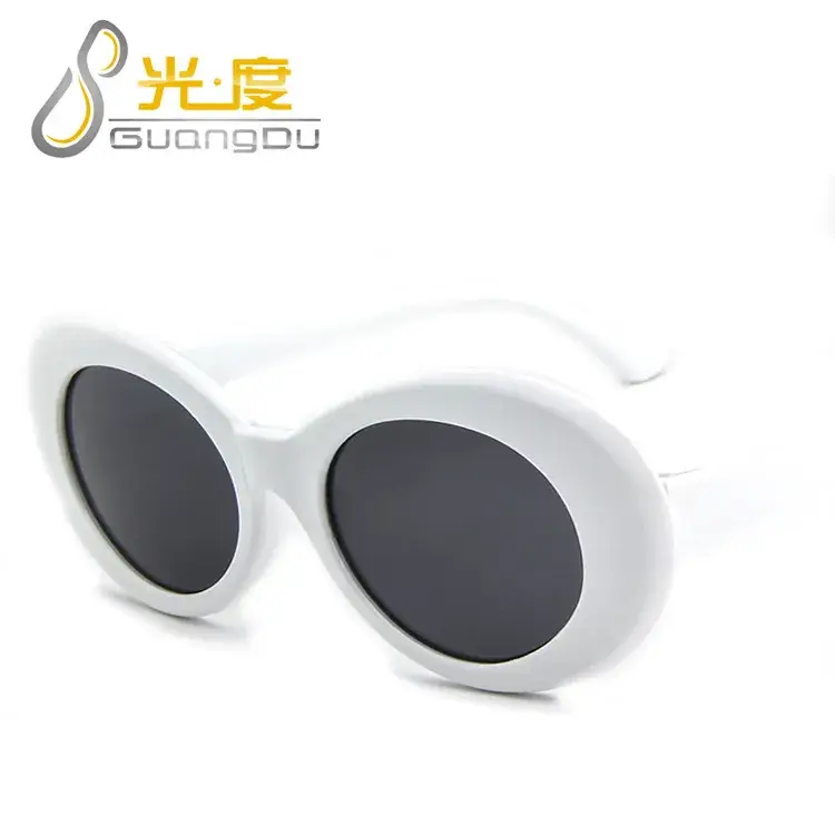 Korean Oval Sunglasses Alien Star Design - Image 5