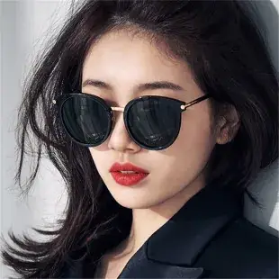 Korean Oval Sunglasses Alien Star Design — feature 8