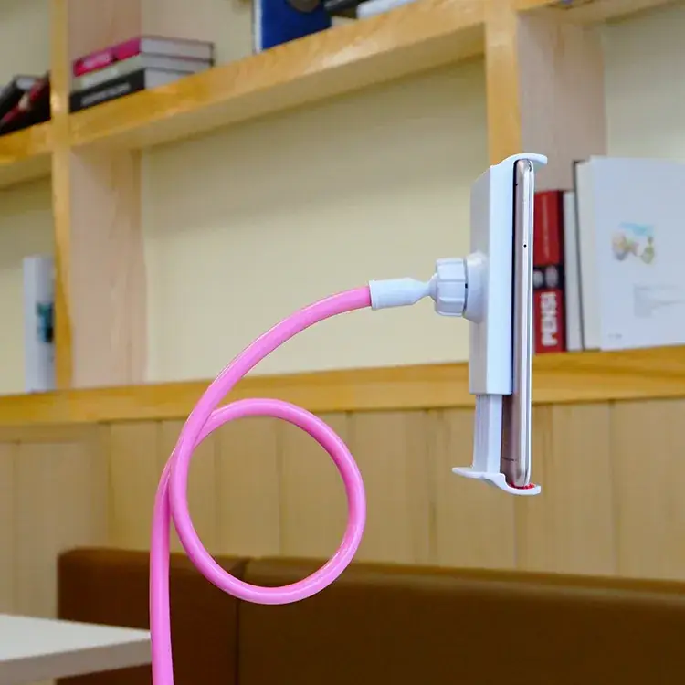 Universal Mobile Phone Bracket for Bedside Learning Table