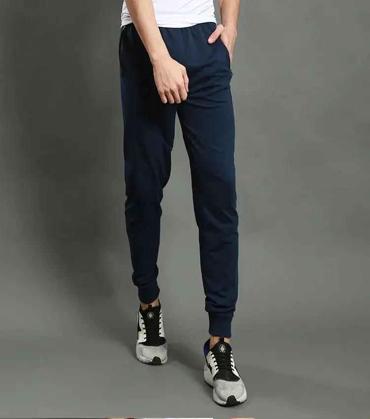 Men's Black Slim Fit Sweatpants Casual Running Pants — feature 16