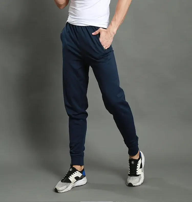 Men's Black Slim Fit Sweatpants Casual Running Pants — feature 17