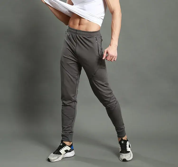 Men's Black Slim Fit Sweatpants Casual Running Pants — feature 21