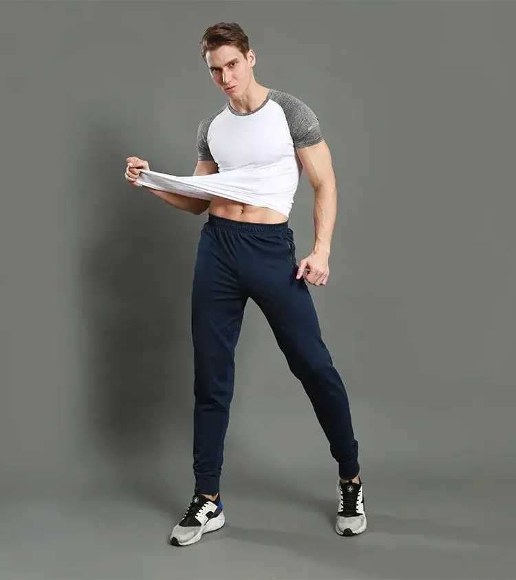 Men's Black Slim Fit Sweatpants Casual Running Pants — feature 27