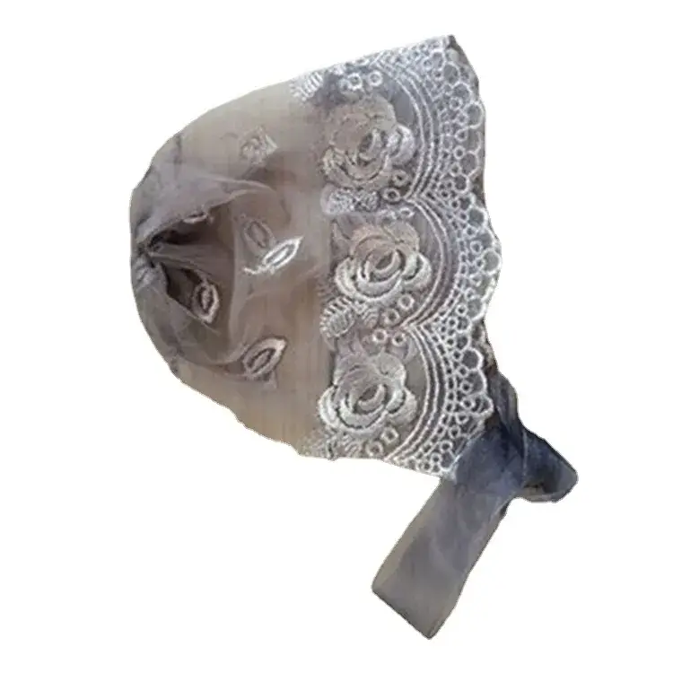 Newborn Full Moon Photography Hat Grey Lace Baby Hat Pink Baby Basin Hat - Image 7