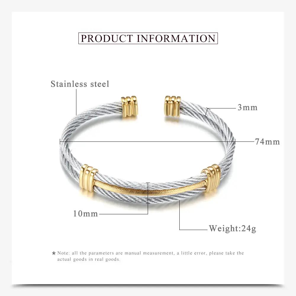 10mm Stainless Steel Braided Bracelet for Men Women — feature 2