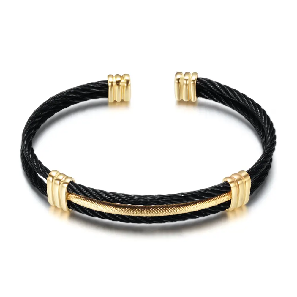 10mm Stainless Steel Braided Bracelet for Men Women