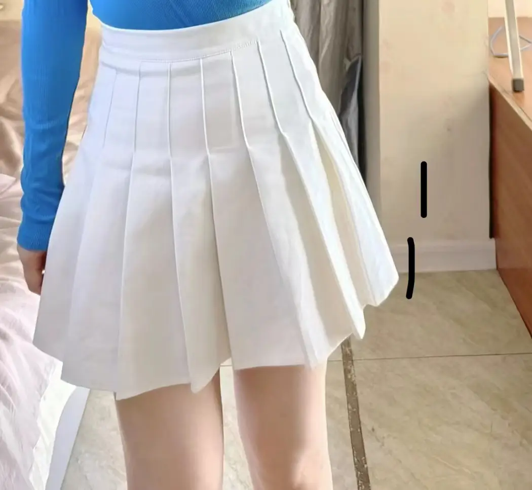 Black Pleated Summer Skirts for Women High Waist Tennis Style - Image 15