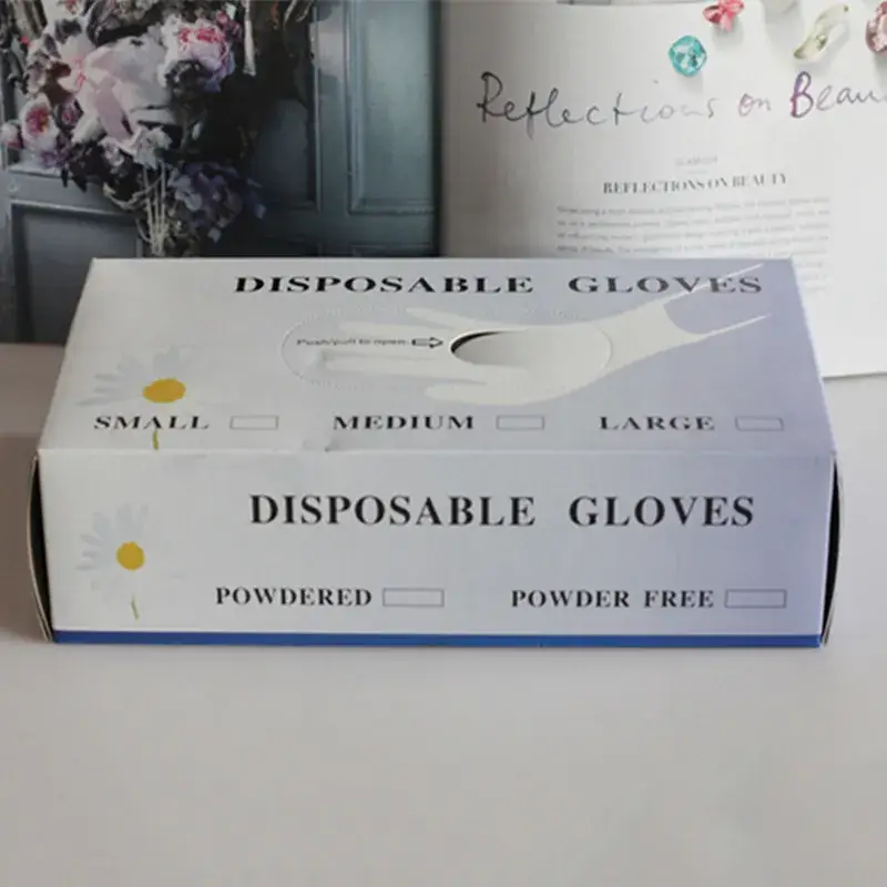 Disposable PVC Nail Art Gloves for Beauty Salon Use