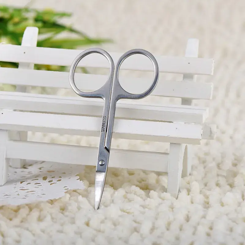 Stainless Steel Eyebrow Trimmer Scissors