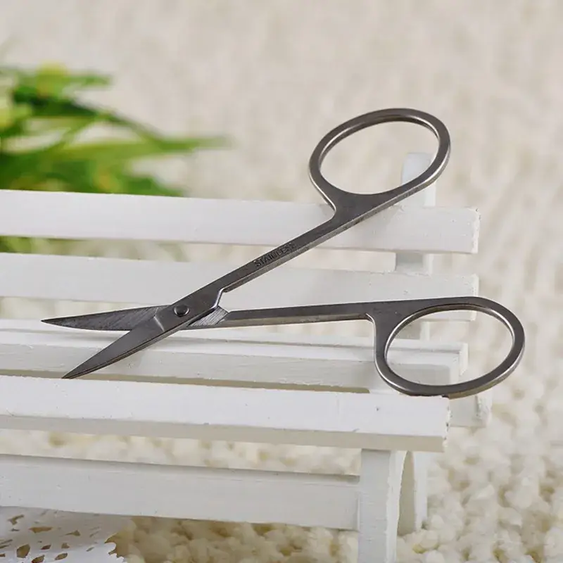 Stainless Steel Eyebrow Trimmer Scissors