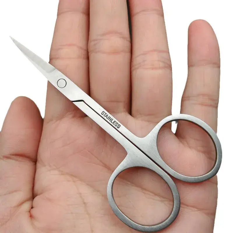 Stainless Steel Eyebrow Trimmer Scissors