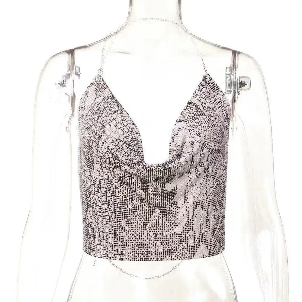 Aliexpress Hollow Metal Sequin Backless Camisole - Image 13