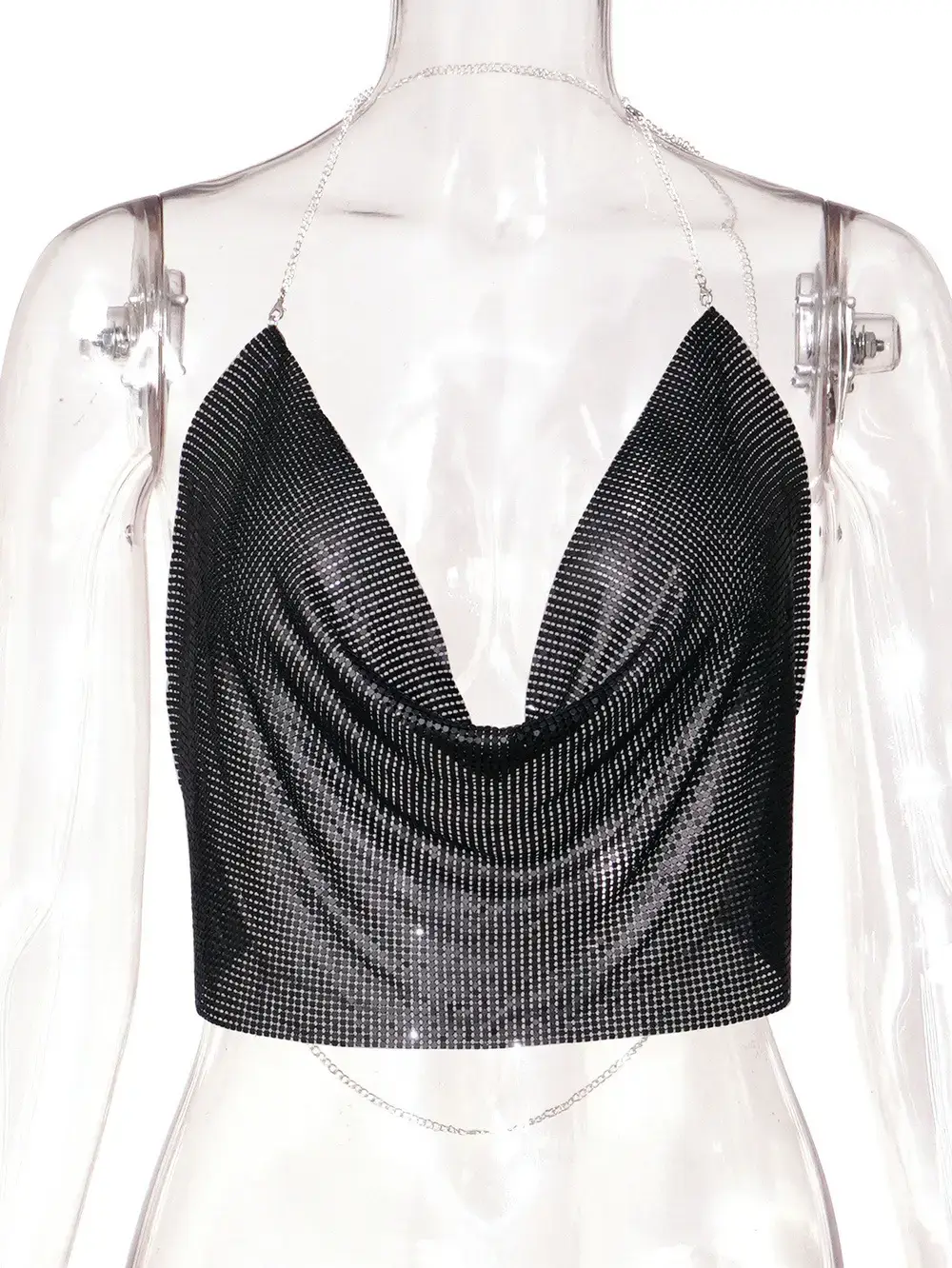 Aliexpress Hollow Metal Sequin Backless Camisole - Image 17