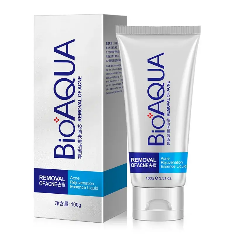 Boquanya Anti-Acne Facial Cleanser Oil-Controling Hydrating - Image 12