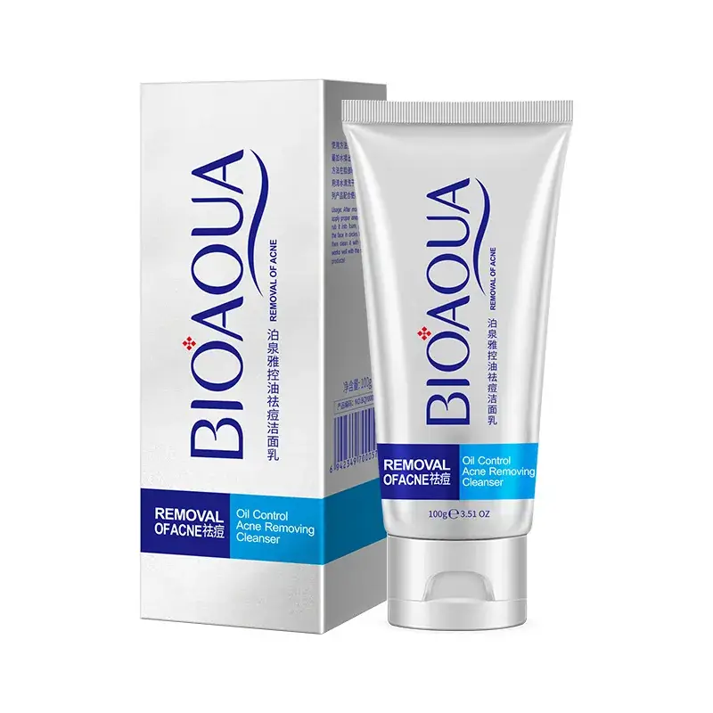 Boquanya Anti-Acne Facial Cleanser Oil-Controling Hydrating - Image 2