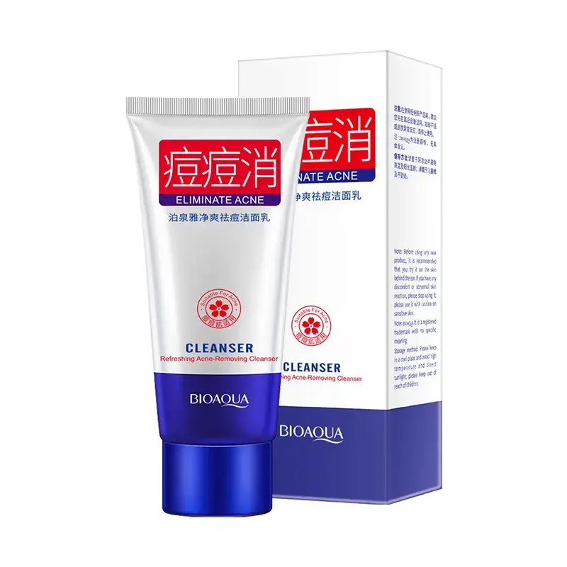 Boquanya Anti-Acne Facial Cleanser Oil-Controling Hydrating - Image 7