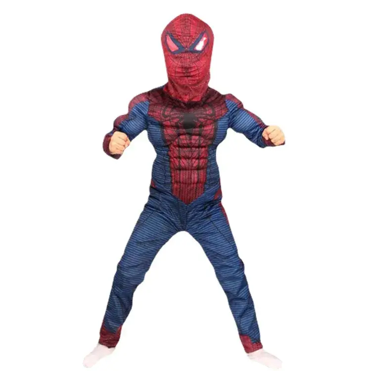 Kids Spider-Man Muscle Style One-Piece Bodysuit - Image 7