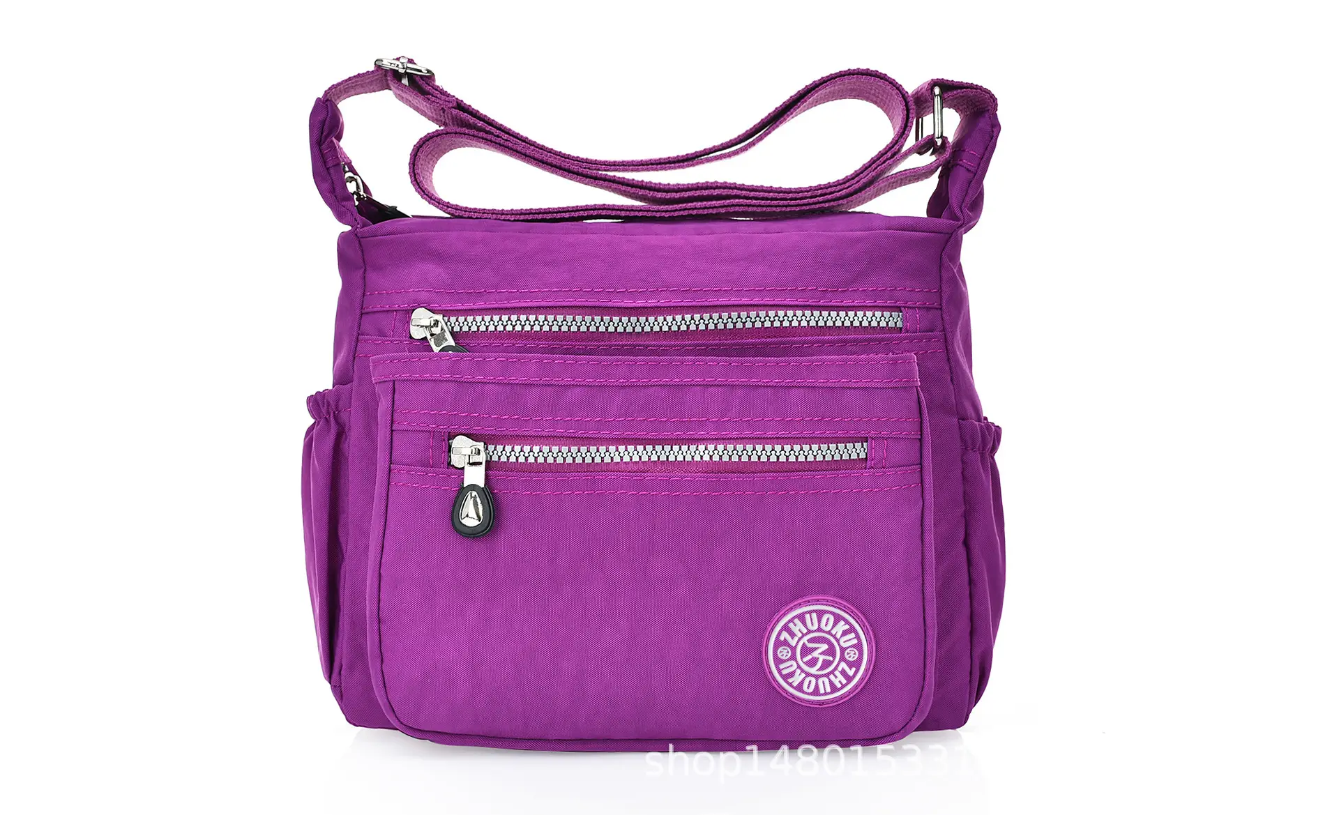 Purple Waterproof Shoulder Crossbody Bag for Women