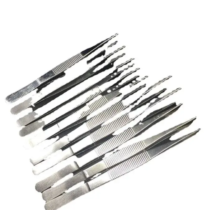 Medical Tweezers 16cm Unstitched Clips - Image 5