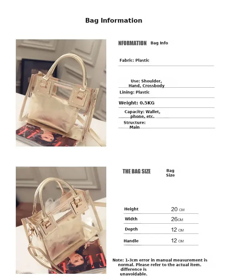 Korean Fashion Jelly Crystal Crossbody Bag 2016 — feature 4