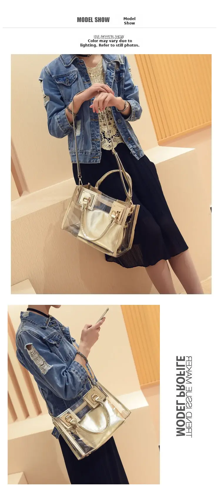 Korean Fashion Jelly Crystal Crossbody Bag 2016 — feature 7