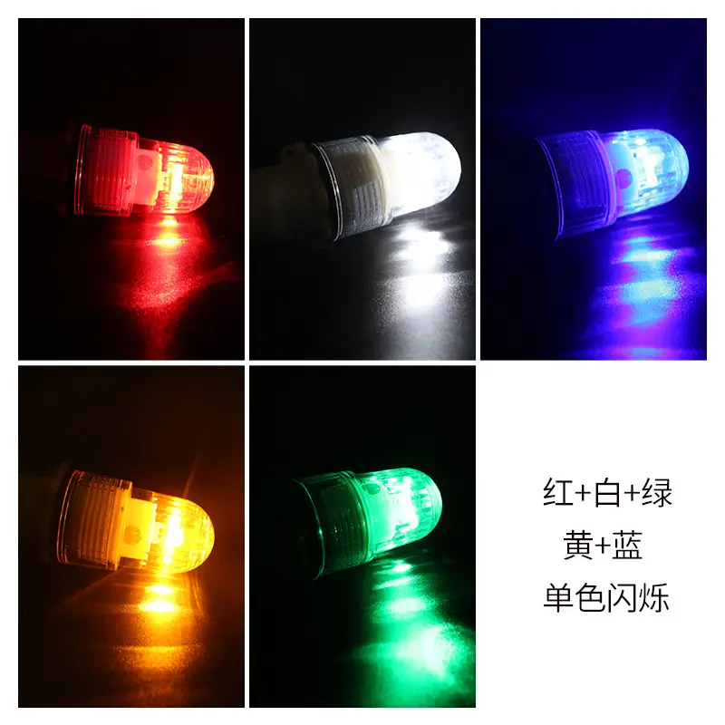 Marine LED Fishing Lamp 3V Green Flashing Warning Lamp - Image 2