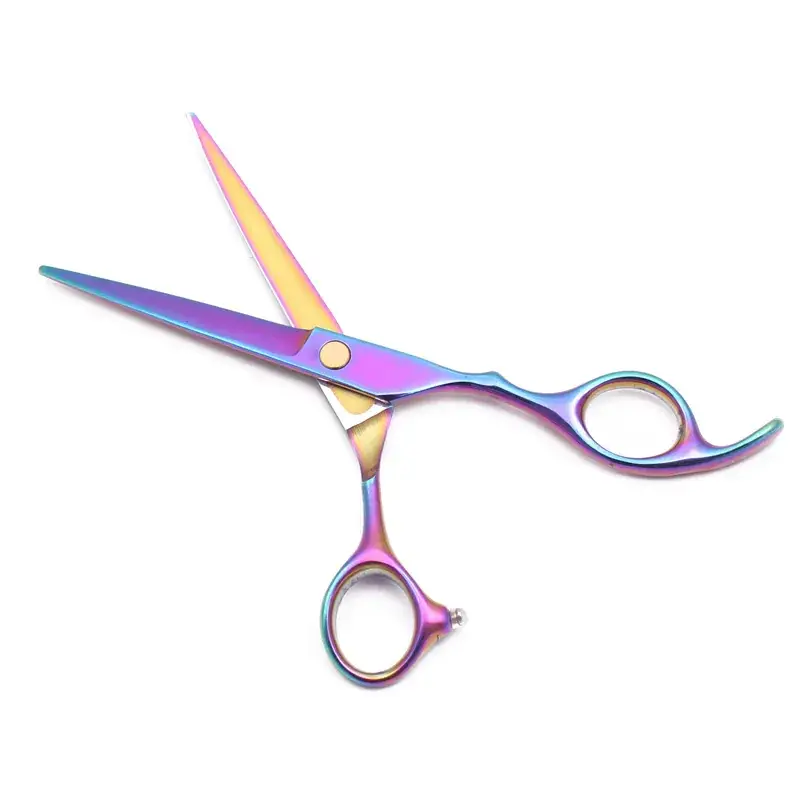 Colorful Laser Hair Scissors 5.5" Set - Image 3