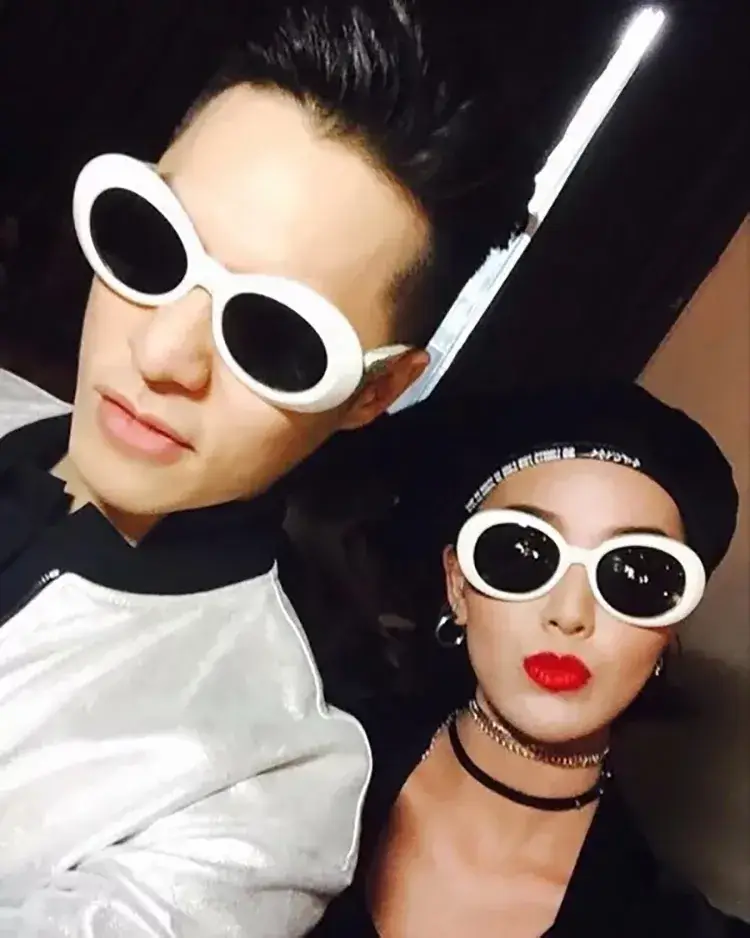 Korean Fashion Round Sunglasses for Women - Image 4