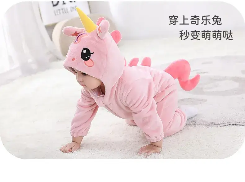 Green Dino Baby Suit for Boys Girls Spring Autumn - Image 4