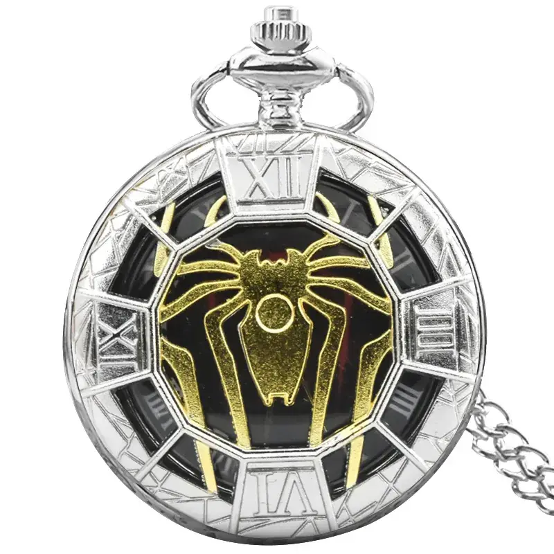 Retro Spider Design Chain Watch with Roman Numeral - Image 5