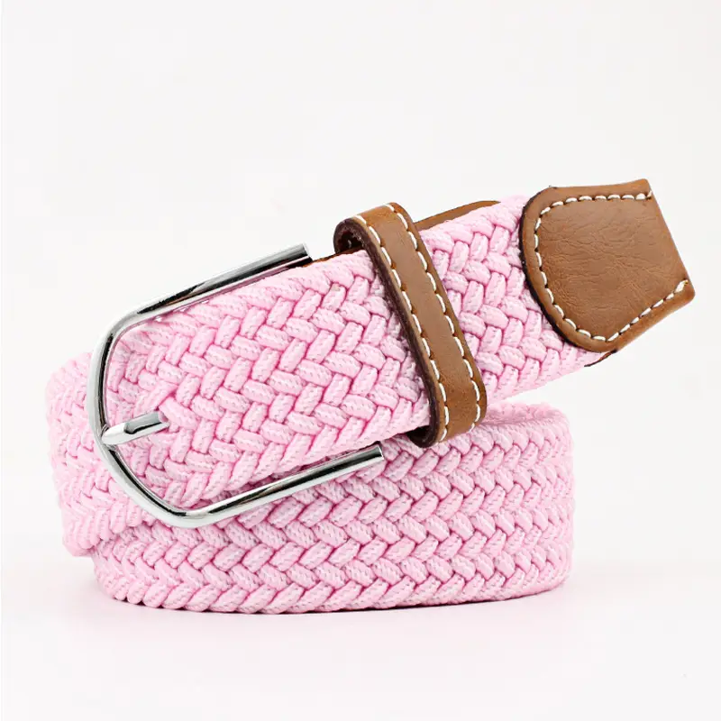 Red Embroidered Belt for Men Women Wholesale