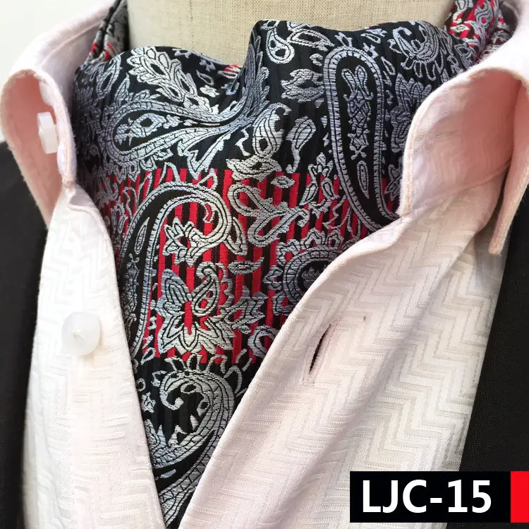 Men's Paisley Scarf Multi Color Business Casual Warm - Image 15