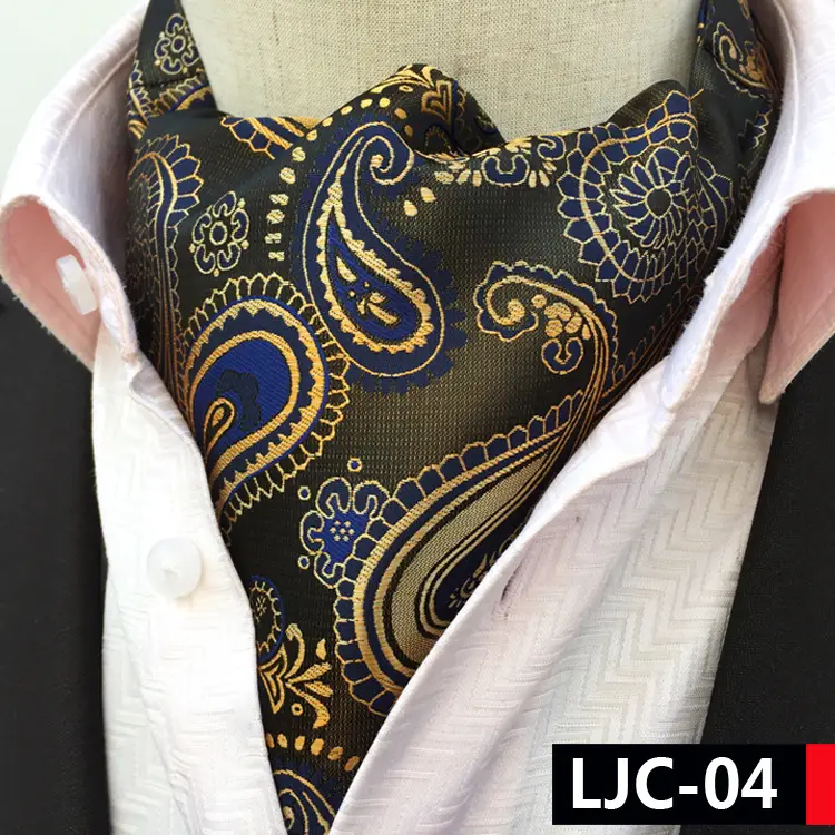 Men's Paisley Scarf Multi Color Business Casual Warm - Image 4