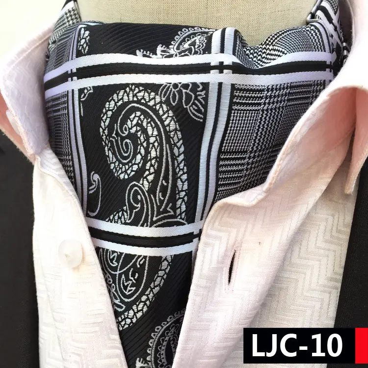 Men's Paisley Scarf Multi Color Business Casual Warm - Image 10
