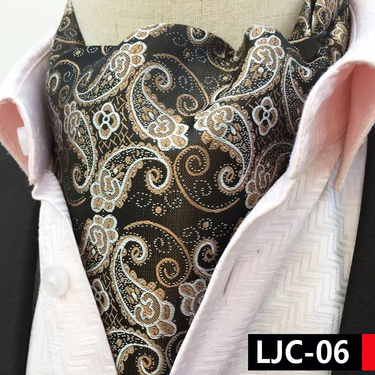 Men's Paisley Scarf Multi Color Business Casual Warm - Image 6