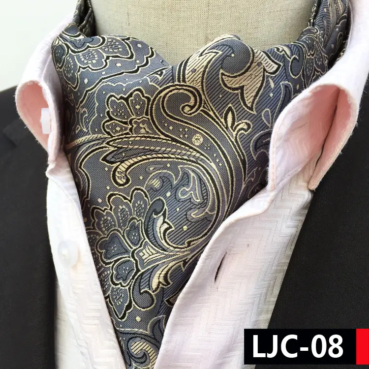 Men's Paisley Scarf Multi Color Business Casual Warm - Image 8