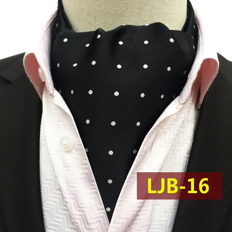 Men's Red Paisley Scarf for British Suit Collar Warm - Image 13