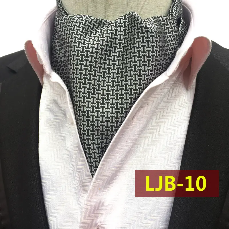 Men's Red Paisley Scarf for British Suit Collar Warm - Image 7