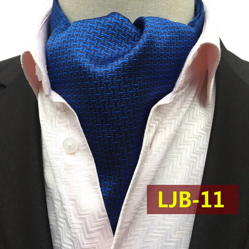 Men's Red Paisley Scarf for British Suit Collar Warm - Image 8