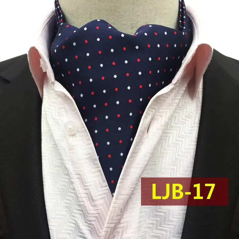 Men's Red Paisley Scarf for British Suit Collar Warm - Image 14