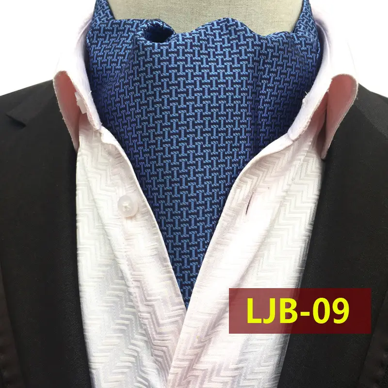 Men's Red Paisley Scarf for British Suit Collar Warm - Image 6