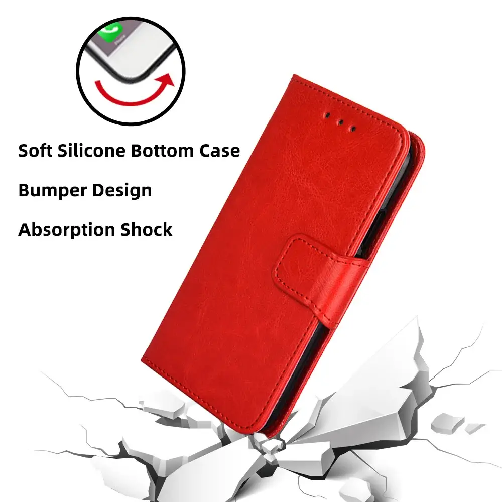 Black Leather iPhone 17 Pro Phone Case with Crystal Pattern — feature 19