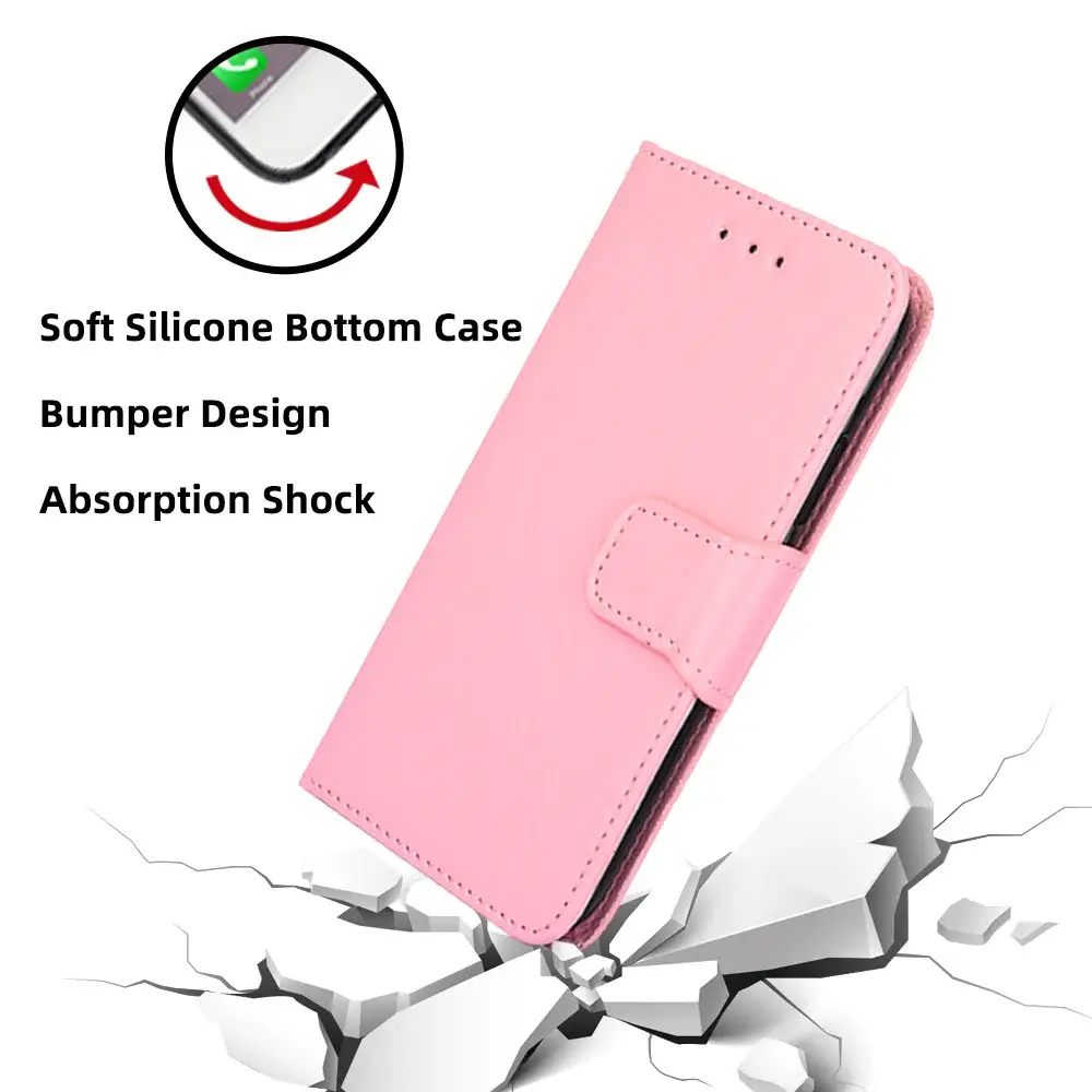 Black Leather iPhone 17 Pro Phone Case with Crystal Pattern — feature 43