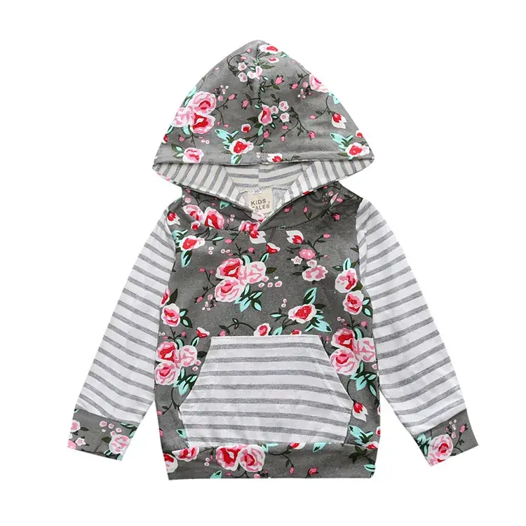Baby Floral Hoodie & Pants Set Spring Autumn - Image 12