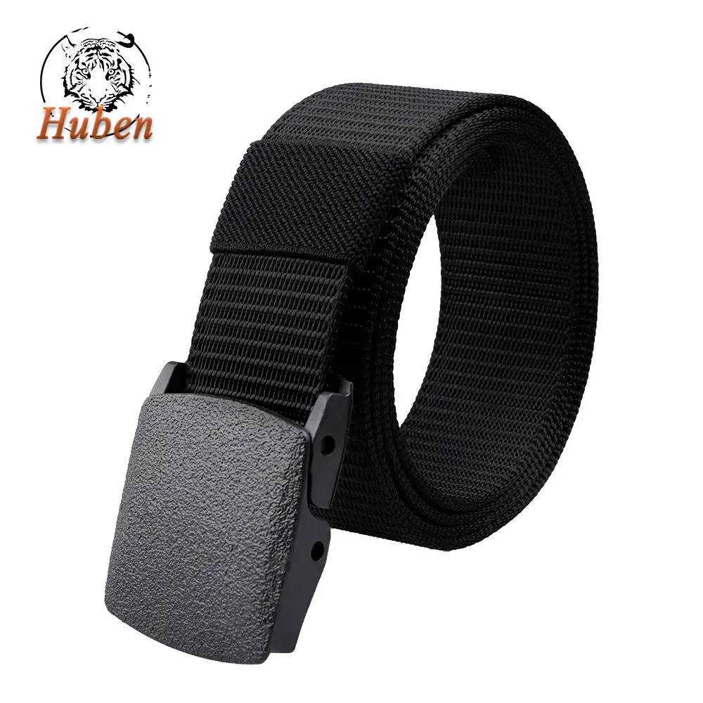 Tactical Belt Navy Blue Quick Dry Canvas Military Training Belt