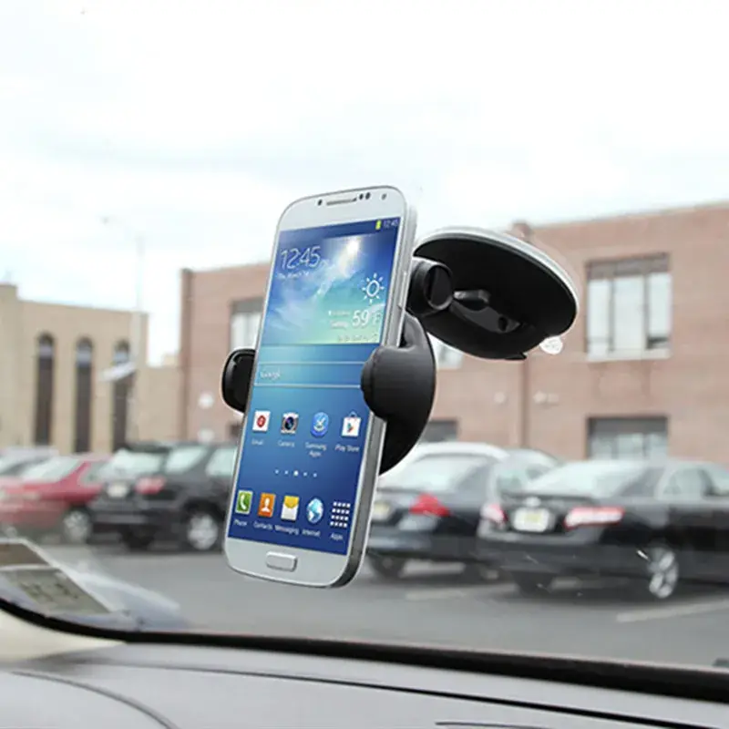 Cross-Car Mount Phone Holder with Suction Cup for Trucks - Image 12