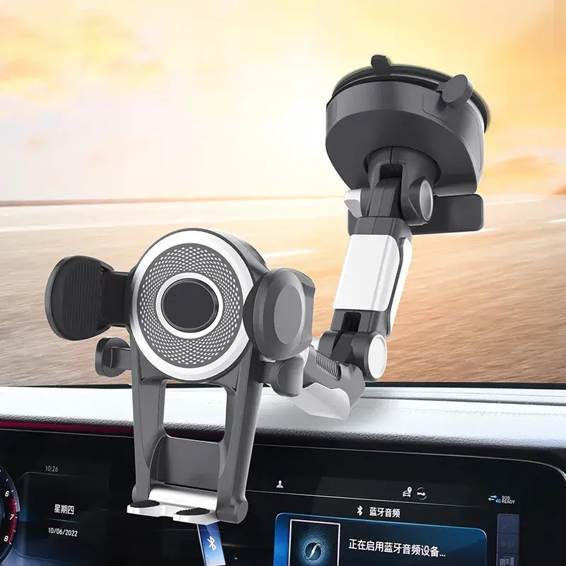 Cross-Car Mount Phone Holder with Suction Cup for Trucks — feature 31