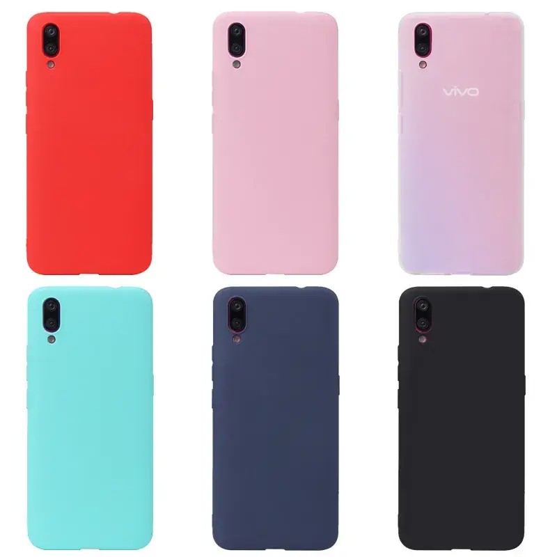 Red Candy Color Frosted TPU Silicone Mobile Case - Image 10