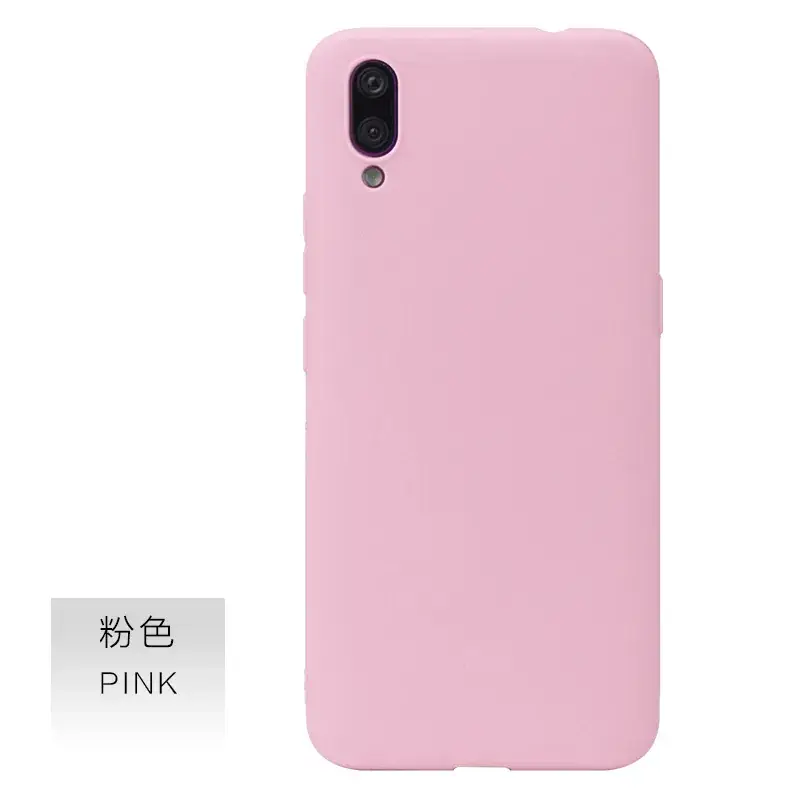 Red Candy Color Frosted TPU Silicone Mobile Case - Image 3